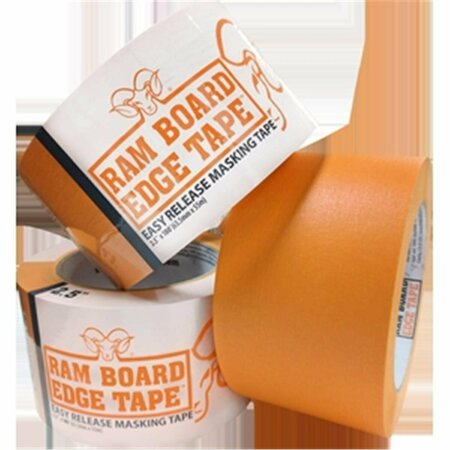 TOOL TIME RBET2.5-180 2.5 in. x 180 ft. Edge Tape Easy Release Masking Tape for Floors TO3573894